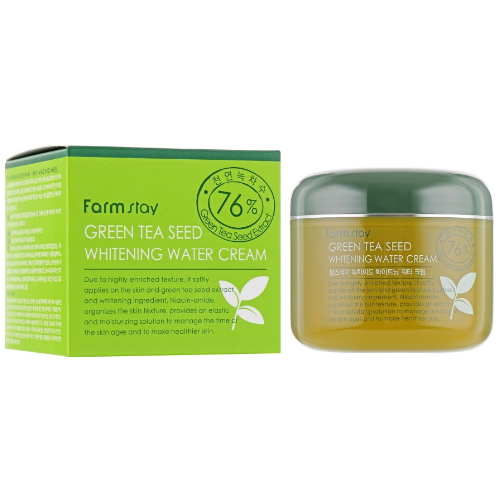 Крем green. Farmstay Green Tea Seed Whitening Water Cream. Крем для лица Farmstay Green Tea Seed Whitening Water Cream, 100 мл. Farm stay крем с зеленым чаем 100 мл Green Tea Seed Moisture Cream. Farmstay Green Tea Seed Moisture Cream увлажняющий крем для лица с зелёным чаем, 100 г.